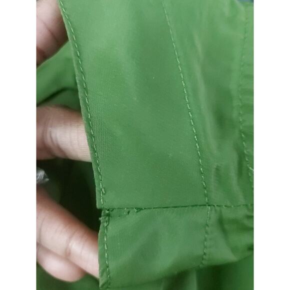 Toxik3 Sleeveless Green Utility Zip Up Jumpsuit M Boho Vacation Festival Fall - Picture 8 of 11